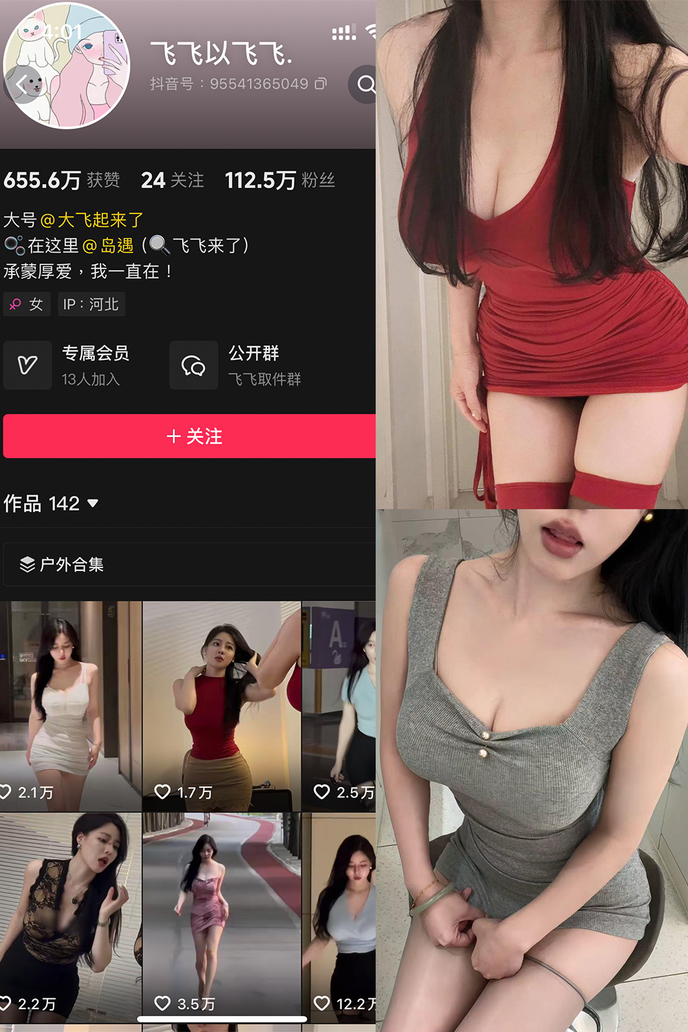 抖音 飞飞以飞飞 岛遇 NO.002期 【20P】