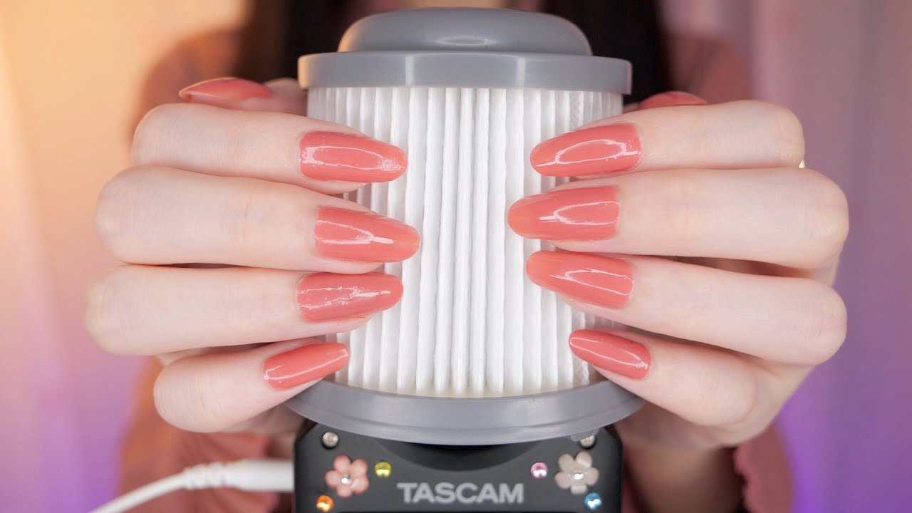 ASMR 6个放松大脑的按摩（轻拍、抓挠等）助眠