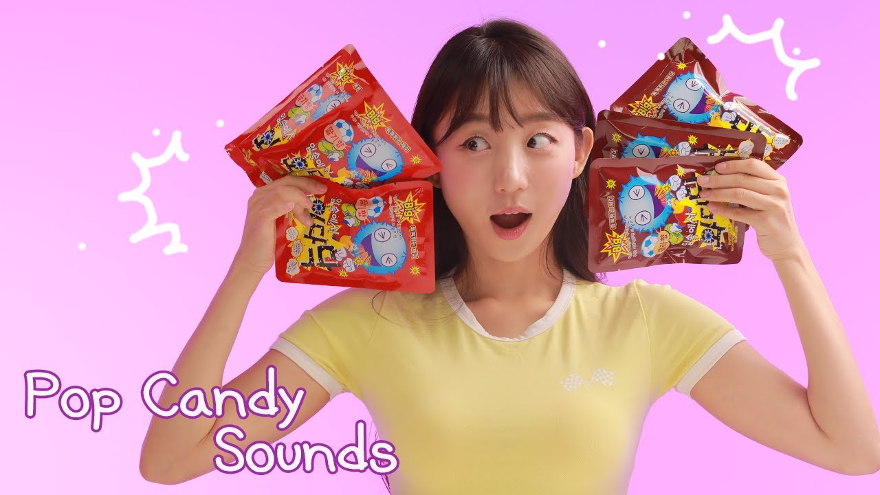 吃跳跳糖的声音POPROCKS (Popping candy) Eating Sounds