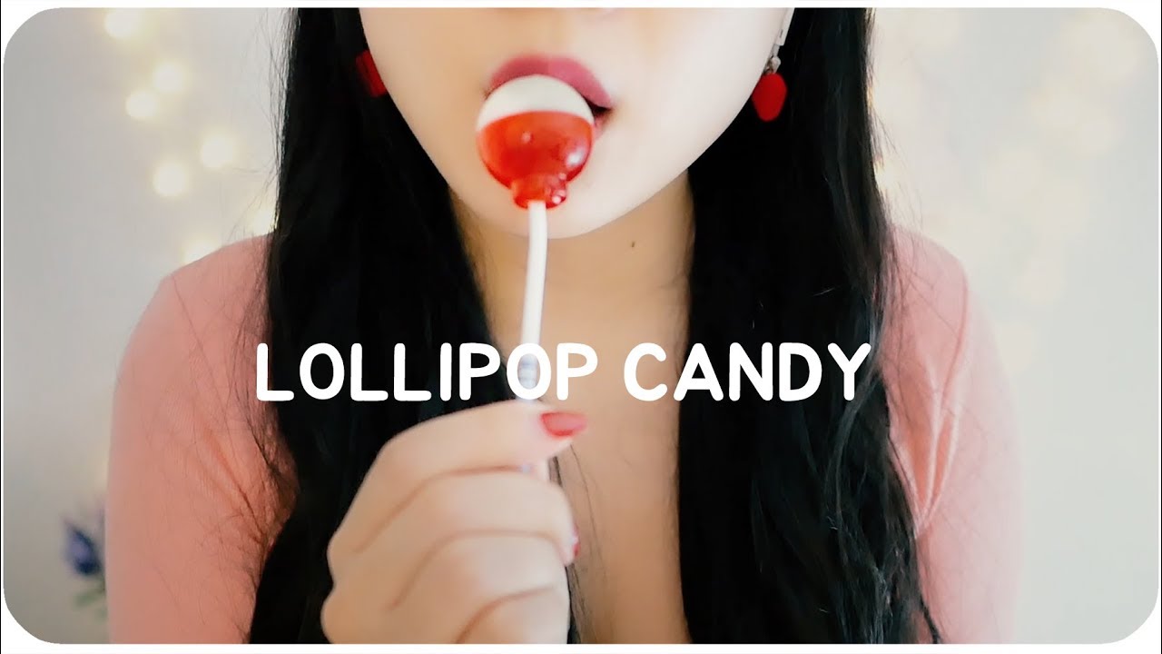 MELODY 吃彩色棒棒糖 韩国asmr MELODY 吃彩色棒棒糖 韩国asmr