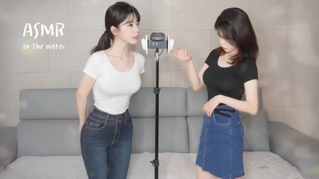 水中听..?远近双胞胎，刺痛感十足，空间感十足3DIO“Yum yum”重复单词