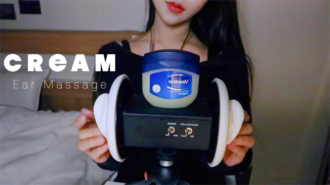 JINJER ASMR  3dio 耳部按摩 & 耳朵清洁│耳霜耳部按摩