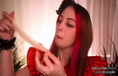 Moona_ASMR_避孕套咀嚼