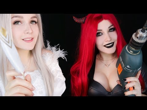 ASMR TRIGGERS Angel&Demon 天使和恶魔 ASMR TRIGGERS Angel&Demon 天使和恶魔