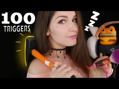 ASMR 100TRIGGERS帮助你睡觉1小时40分钟