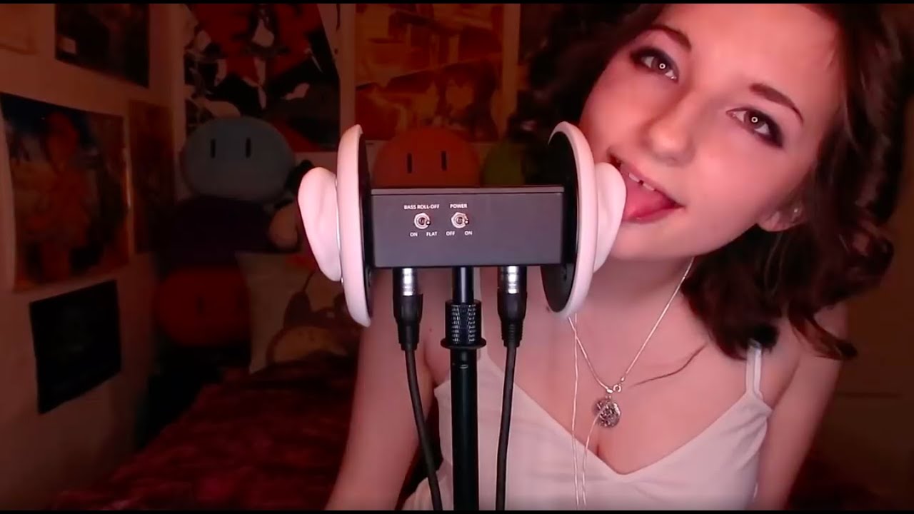 AftynRose ASMR ~ 100分钟舔耳 庆祝10万粉丝