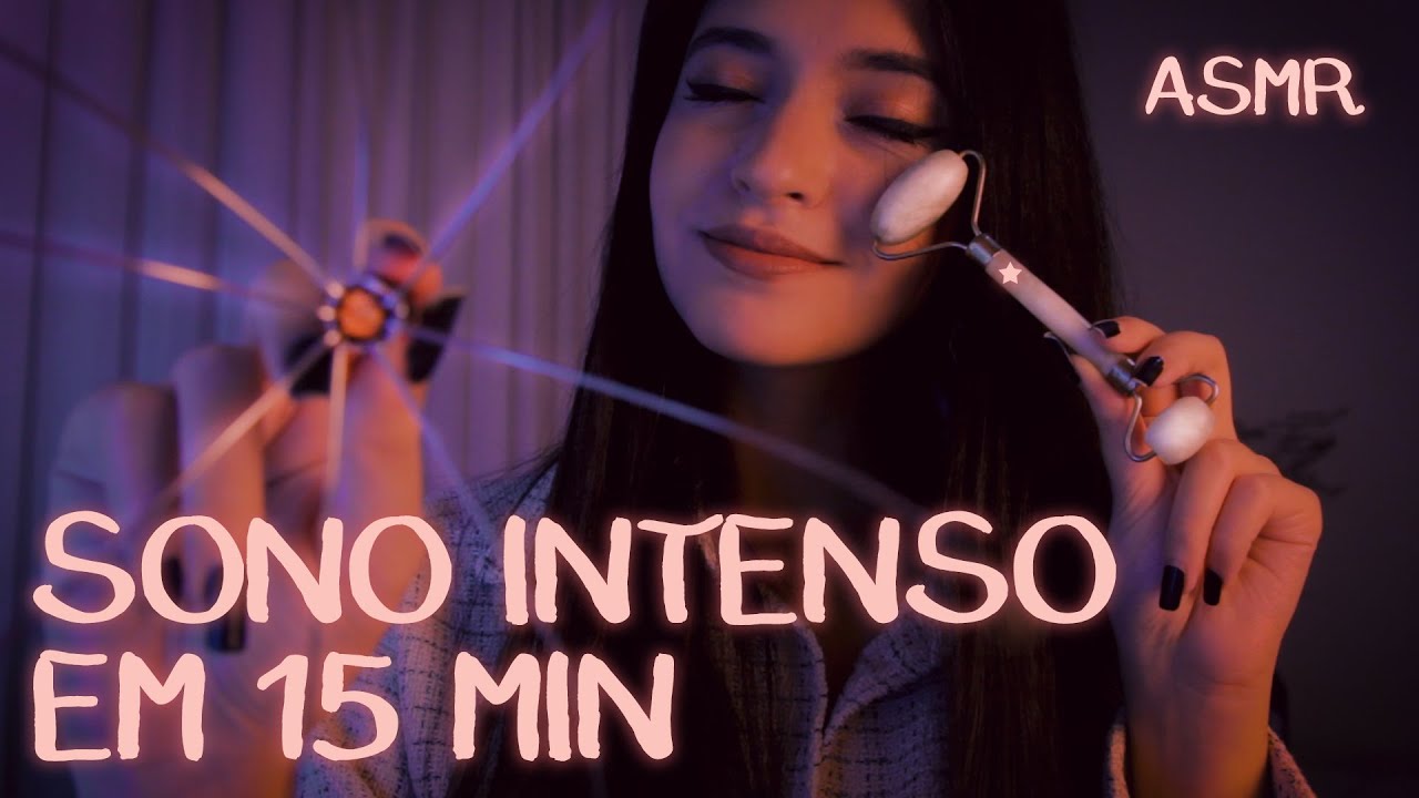 面部按摩让您睡得更香 面部、头部ASMR BR、面部按摩ASMR