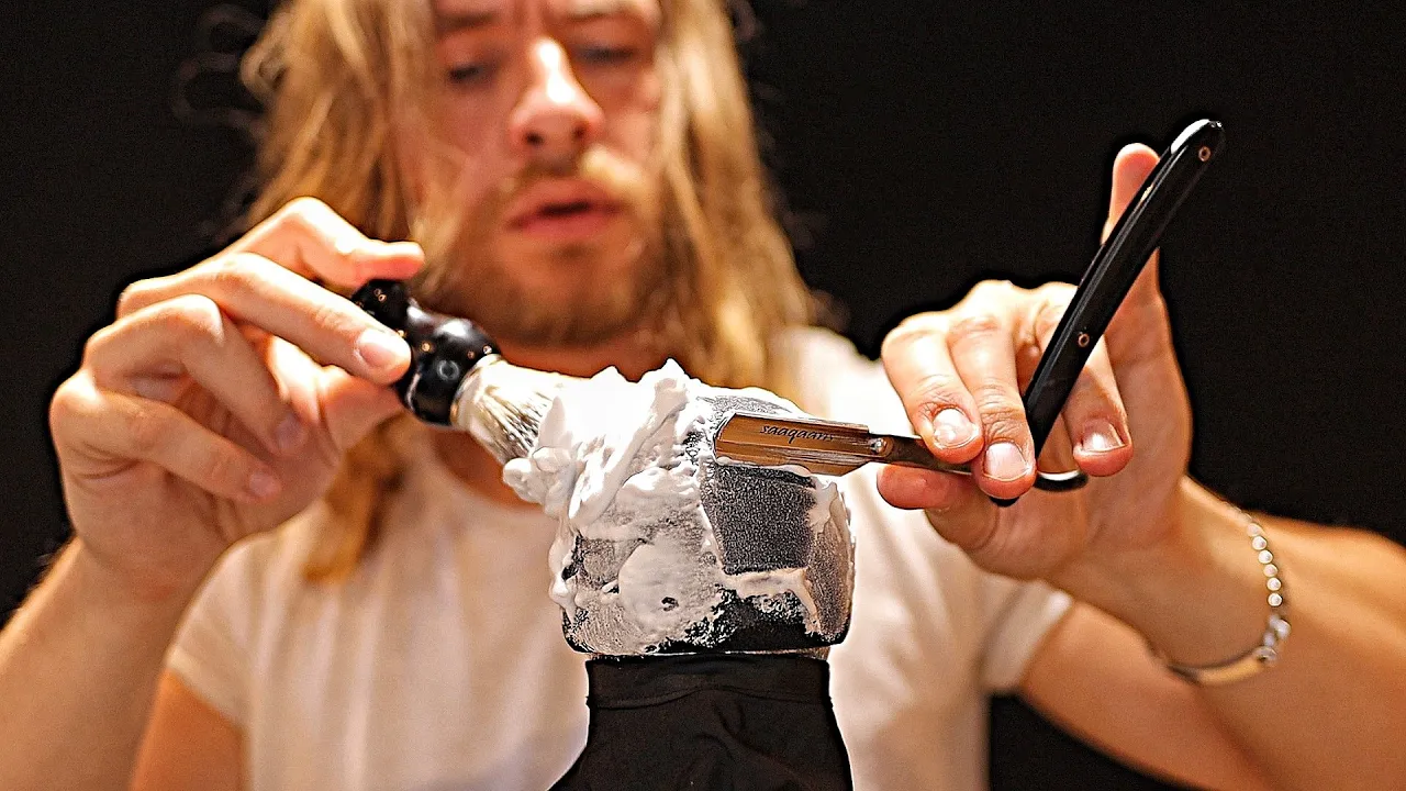 asmr场景模拟 理发店洗剪吹套餐了解一下？