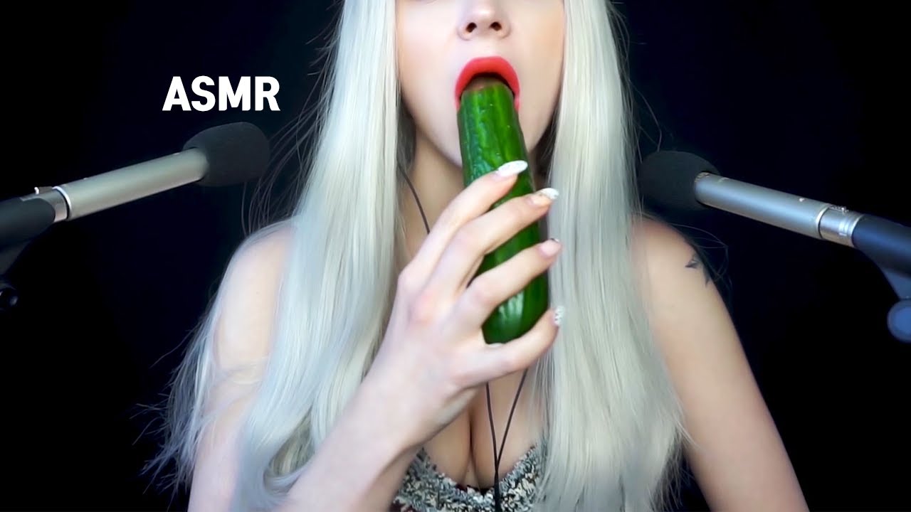 Sleepy Cupcake ASMR 吃黄瓜的声音