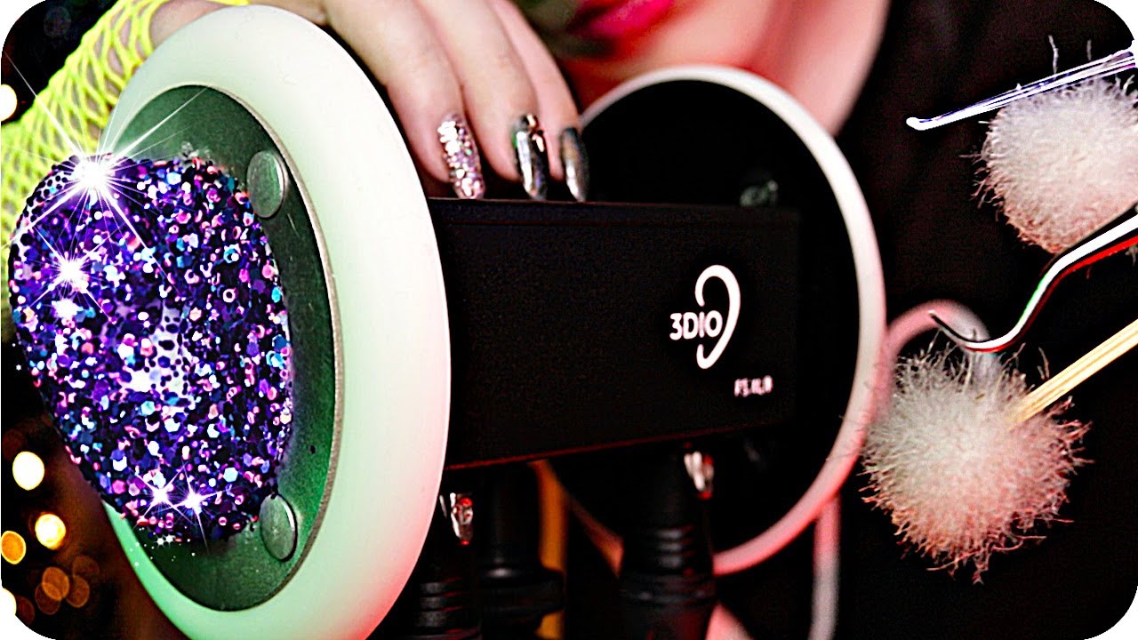 ASMR 30+睡眠和刺痛的最佳触发因素? （不说话）耳朵清洁，耳朵按摩，大脑抓伤+