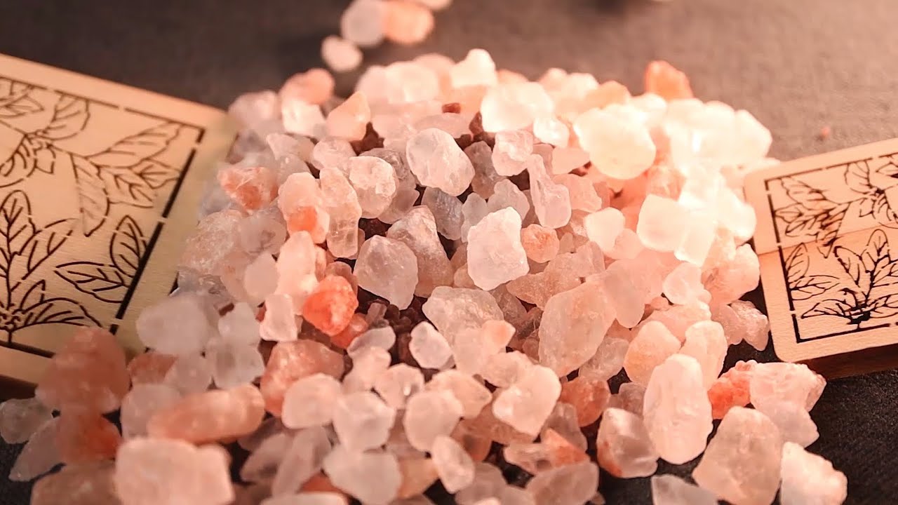 [ASMR] 最令人满意的盐的声音 助眠