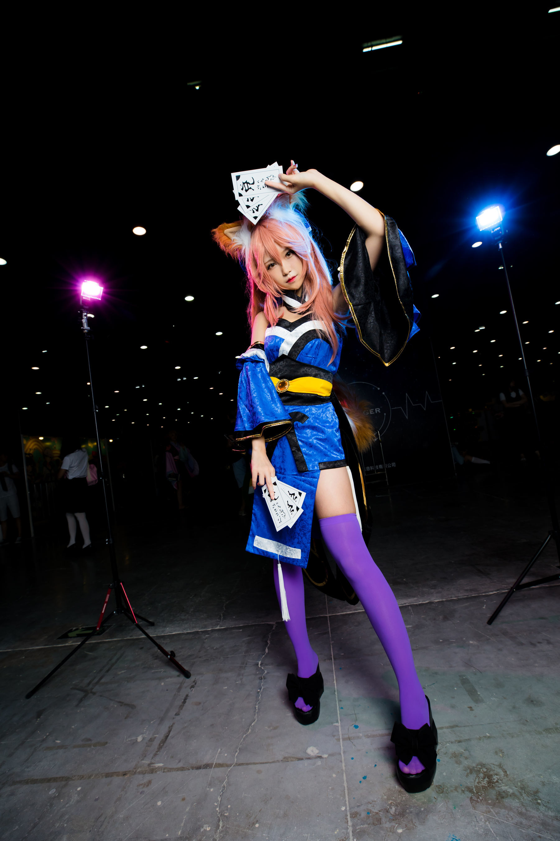 [萝莉COS] 腐团儿Ikaros – 霞之丘诗羽+玉藻前+甄姬 [11P]